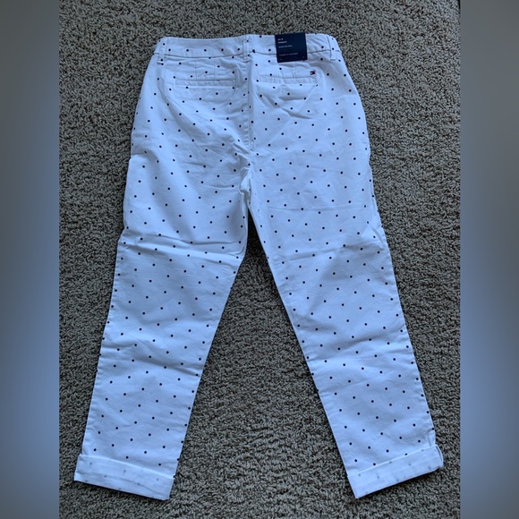 Tommy Hilfiger brand new white with black stars pants size 10 - Picture 3 of 5